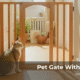 pet gate with cat door